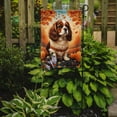 thumbnail image 2 of Cavalier Spaniel Fall Garden Flag, 2 of 5