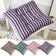 thumbnail image 7 of Moocorvic Outdoor Seat Pads Striped Print Chair Cushions for Patio, Garden, Sofa, Home Decor 16x16IN, 7 of 7