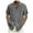 02#Gray, variant on Cuban Guayabera Shirts for Men Short Sleeve Casual Button Down Shirt Band Collar Beach Camp Mexican Shirt