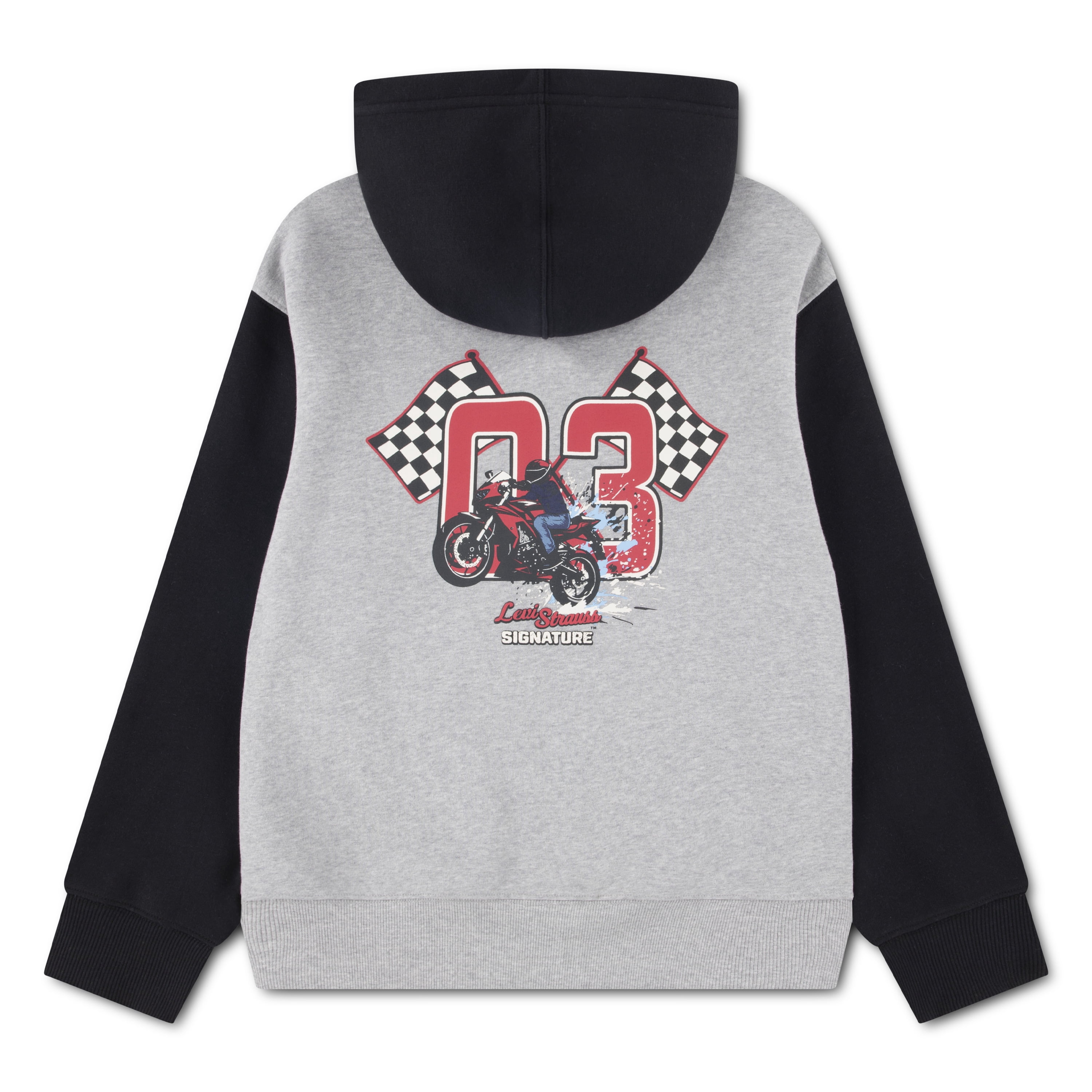 Levi Strauss Signature Boys Fleece Hoodie, Sizes 4-18