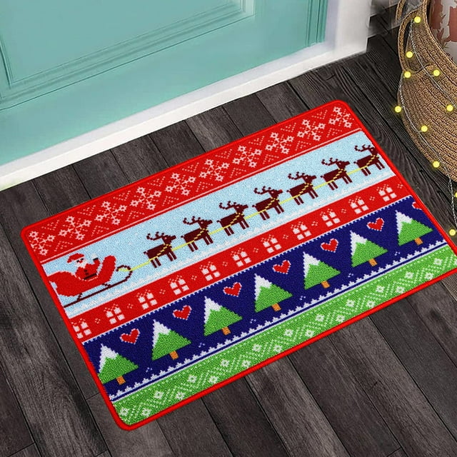 Home Organization Christmas Doormat Personalized Front Door Decoration Christmas Decoration