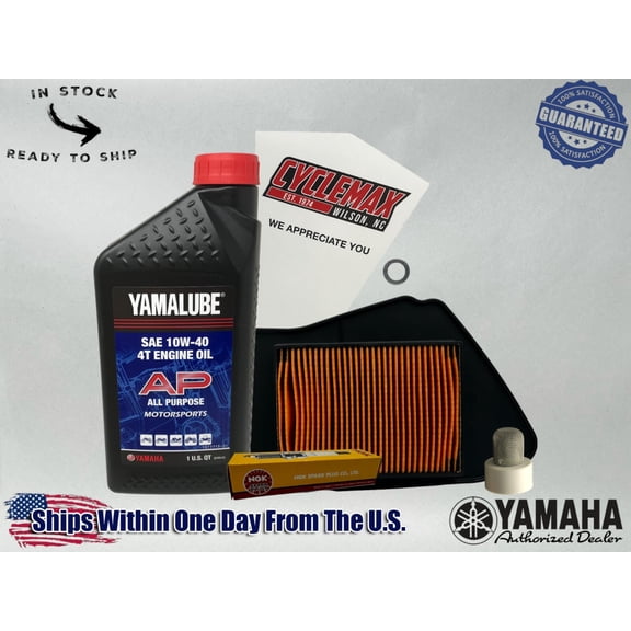 Cyclemax Standard Yamalube Tune-Up Kit fits 2009-2015 Yamaha ZUMA 125