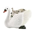 thumbnail image 2 of simhoa Goose Statue Collection Swan Figurine for Bookshelf Swimming Pools Fireplace White, 2 of 8