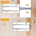 thumbnail image 3 of Print Door Opener Push To Open Door Opener Magnetic Clamp Cabinet Magnet Door Locker Compressed Snapper Strong Push To Open Door Magnetic Lock Drawer, 3 of 4