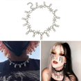 thumbnail image 3 of Thorns Tooth Necklace Alloy Pendant Street Shooting Fashion Jewelry Necklace, 3 of 5