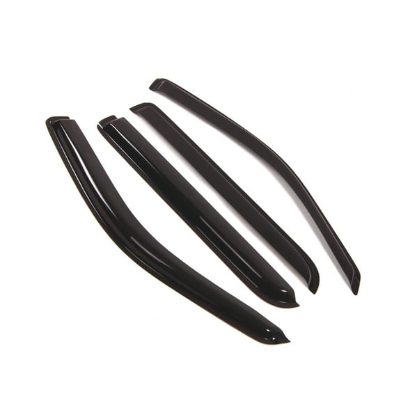 TuningPros Outside Mount Window Visor Deflector Smoke Tinted 4 Pcs Set For 2002-2005 Ford Explorer