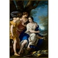 thumbnail image 3 of Felice Torelli 17x24 Black Modern Framed Museum Art Print Titled - Diana with Nymphs, 3 of 5