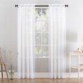 thumbnail image 1 of Mainstays Marjorie Sheer Voile Window Curtains Panel Pair, 1 of 6