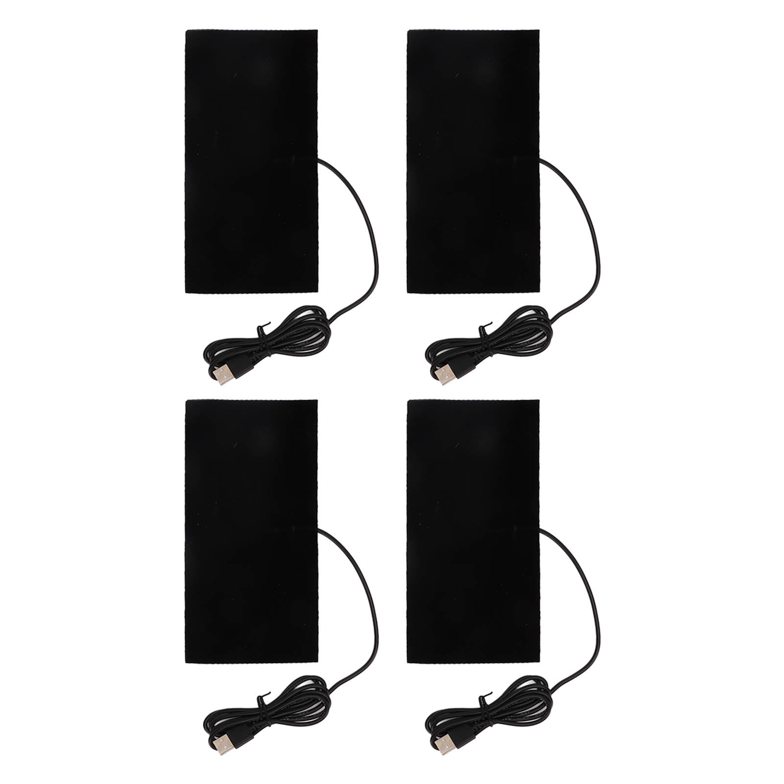 Electric Heating Pad,4pcs USB Heating Pad USB Heating Pad USB Carbon Fiber Heating Mat Sturdy Construction