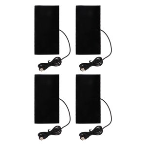 Electric Heating Pad,4pcs USB Heating Pad USB Heating Pad USB Carbon Fiber Heating Mat Sturdy Construction