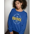 thumbnail image 2 of The Bronx Athletic Sweatshirt Women -SPIdeals Designs, Female Medium, 2 of 4