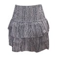 thumbnail image 4 of Skirts for Women Skirt Half-Length Womens Pleated Flowy Print Floral Fashion Short Skirt Spring Summer Everyday Wardrobe Khaki XL, 4 of 4