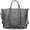 Grey, variant on CoCopeaunts Large Capacity Shoulder Bag for Women Top Handle Handbag PU Leather Crossbody Bag Retro Tote Bag
