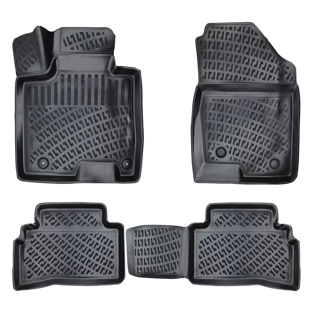 All Weather Floor Mats Compatible with Hyundai Tucson (Non Hybrid) 2022