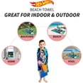 thumbnail image 4 of Franco Kids Super Soft Cotton Bath/Pool/Beach Towel, 58 In x 28 In, Hot Wheels 58 in x 28 in Hot Wheels, 4 of 5