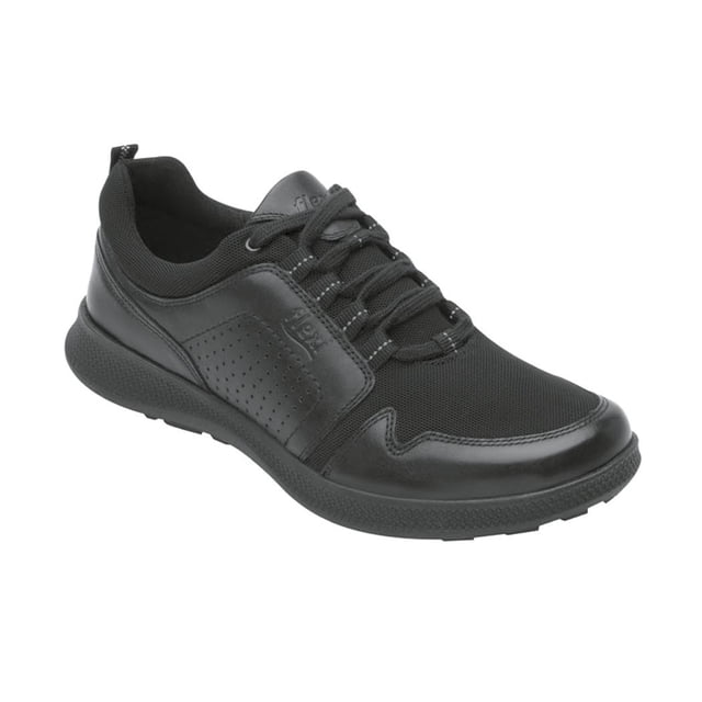 Flexi Mujer Sneaker Detalle Perforado Casual Sport Negro 101306 negro 24 Flexi 101306