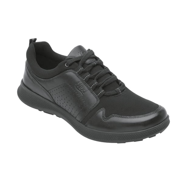 Flexi Mujer Sneaker Detalle Perforado Casual Sport Negro 101306 negro 26 Flexi 101306