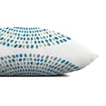 thumbnail image 3 of Creative Products Round Blue Dashes 20x20 Indoor / Outdoor Pillow, 3 of 8