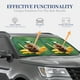 thumbnail image 4 of Fotbe Tree Frog Sitting On Sunflowes Juego de 2 Piezas de Parasoles para Parabrisas | Bloqueador Solar para Auto | Accesorios Plegables para Protección Solar Interior-Medium, 4 of 6