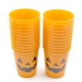 thumbnail image 2 of KOYPTL Halloween Party Disposable Cups Plastic 12oz Ghost Skeleton Drinking Cups Pumpkin Blood Halloween Decoration for Cold Beverage Birthday Horror Theme Goth Party Favors, 2 of 5