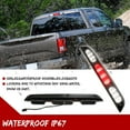 thumbnail image 4 of GTINTHEBOX Full LED Black Replacement 3RD Third Brake Cargo Tail Light For 2015-2020 Ford F150, 4 of 12