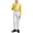 Yellow, variant on Lovzfmll 3-Piece Suit for Boys, Sequin Shirt & Bow Tie & Pants, Formal Performance Outfits for Little Boys, 9-10 Years