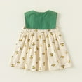 thumbnail image 3 of LYMAYTER Little Girls Soft Dresses for Kids Baby Floral Sleeveless Princess Dress for 12m-8 Years Toddler Cotton Casual Dress Sundress, 3 of 9