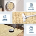 thumbnail image 3 of Washable Low Pile Area Rug - Non Slip Backing for Living Room & Office, 10X13FT, 3 of 7