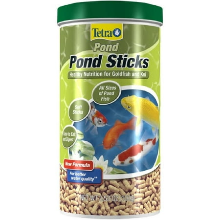 UPC: 0046798163541 | Tetra Pond Sticks Fish Food for Koi and Goldfish 3.53 oz