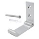 thumbnail image 2 of Organizador de ganchos de pared plegable de aleación de aluminio de 2 piezas Macarena Perchero plegable, 2 of 8