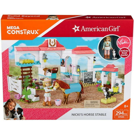 Mega Construx American Girl Nicki's Horse Stables (Best Horse Stables In America)