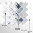 thumbnail image 4 of Thicker Upgrade Peel and Stick Arabesque Vinyl Tile Backsplash 12 x 12 inch ( set of 10), 4 of 12