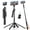 Black, variant on 71" Tripod for iPhone, Phone Tripod & Selfie Stick for iPhone with Remote, Extendable Portable Phone Tripod Stand, 360° Rotating Cell Phone Holder for Video Recording, Compatible with Android