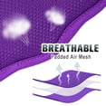 thumbnail image 3 of BARKBAY No Pull Dog Harness Large Reflective Dog Harness with Front Clip and Easy Control Handle for Walking Training Running with ID tag Pocket(Purple,M), 3 of 10