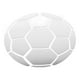thumbnail image 2 of KAKOWELY Espejo de pared estilo deportivo, adhesivo decorativo de pared, espejo acrílico para baño, 2 of 4