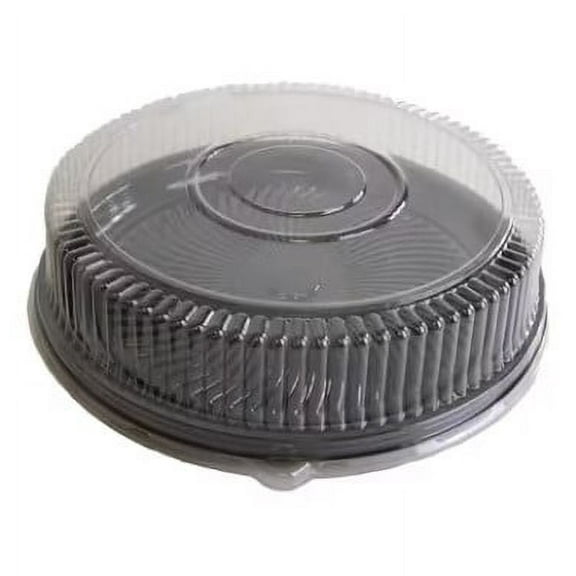 Sabert 18" Nova Plus Round Platter with High Dome Lid, C9518 | 25/Case