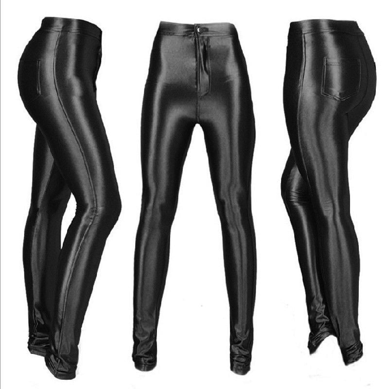 high waisted disco leggings