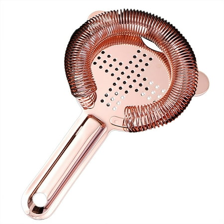 

Cocktail Strainer Stainless Steel Ice Filtering Tool Colander Filter for Drink