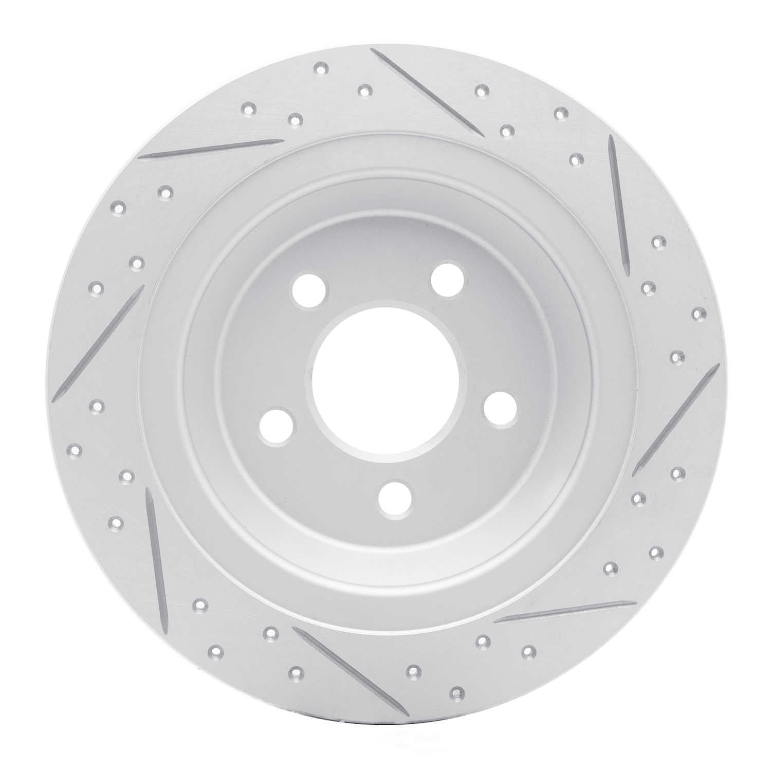 Dynamic Friction Company 830-54076L DFC Geoperformance Rotor - Drilled and Slotted