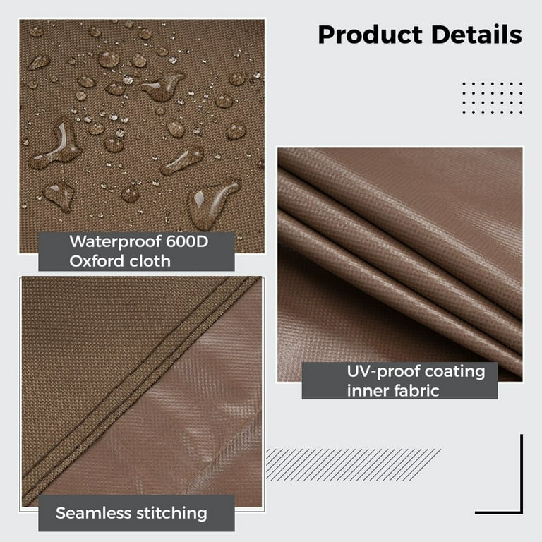 Swing Cushion Covers Waterproof Outdoor Swing Seat Protection