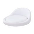 thumbnail image 2 of Taburete de bar de piel sintética redondo de 38 cm de diámetro, asiento de silla, asiento de taburete, accesorio de cocina fácil de limpiar, 2 of 9