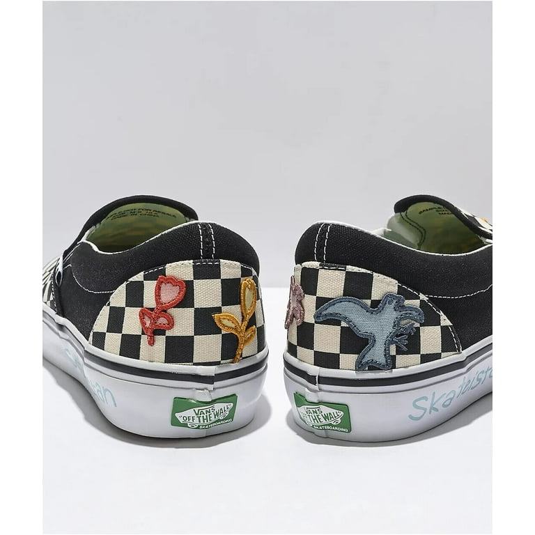 Vans Skate Slip-On Shoes - Skateistan Checkerboard