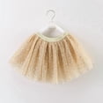 thumbnail image 2 of Byoo Toddler Girls' Sparkle Tulle Tutu Skirt Elastic Waistband Solid Colors Glitter Ballet Skirt Pull-On Skirts, 2 of 9