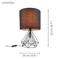 thumbnail image 2 of Xtricity - Table Lamp, 8.6 '' Height, From the Lofoten Collection, Black, 2 of 3