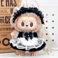 thumbnail image 4 of Ropa y accesorios para muñecas de peluche de 17 cm, minimuñecas de peluche, para muñecas de Kpop Exo Labubu de Corea, traje de mucama, regalo para niños, 4 of 4