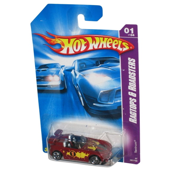 Hot Wheels Ragtops & Roadsters 01/04 (2006) Red Tantrum Toy Car 081/180