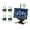 Kit with 1 Cameras, variant on 7" Wireless Rear View Camera Monitor 18 Infrared Lights Night Vision For Trucks RV Car With Reverse Lmage System Screen ,Flexible Double Bracket Installation