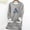 Gray, variant on asdoklhq Christmas Fall Tops for Women 2025 Women's Thick Fleece Sweatshirt Long Sleeve Print Velvet Warm Round Neck Underwear Black L