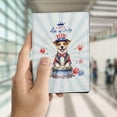 thumbnail image 4 of Happy 4th of July Patriotic Jack Russell Terrier Marching Band Uniform Balloons Fireworks Travel Passport Wallet Parson Jack Dog Lover PU Leather Passport Holder Cover - 13009, 4 of 5