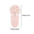 thumbnail image 2 of AZXY Handheld Fan,Portable Fan for Travel,Personal Fan Handheld,Folding Battery Mini Hand Fans on Clearance,Pink, 2 of 8